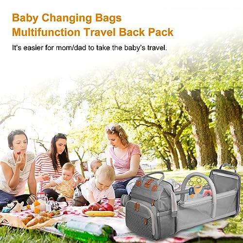 Astro alan baby bag hanging on a stroller