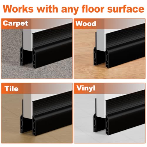 Soundproofing and draft blocking demonstration