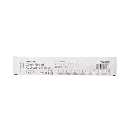 McKesson 6 inch swab tip detail