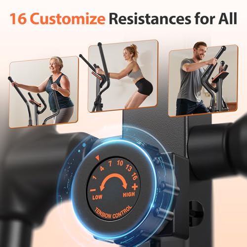 Niceday Elliptical 16 dynamic resistance levels
