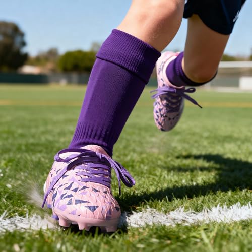 DREAM PAIRS youth football shoes side profile