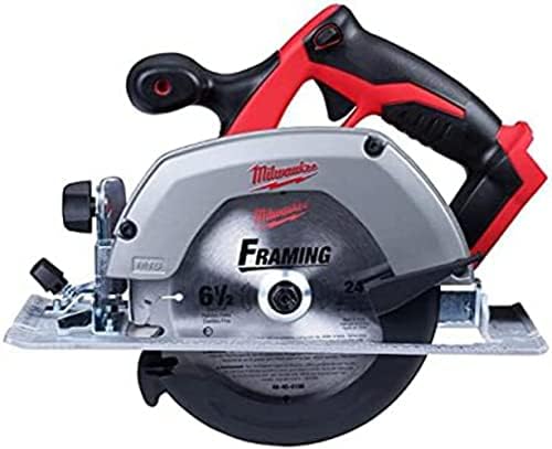 Milwaukee M18 6-1/2 inch circular saw with red finish