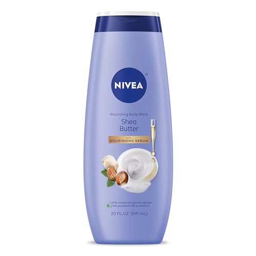 NIVEA Nourishing Shea Butter Body Wash front view