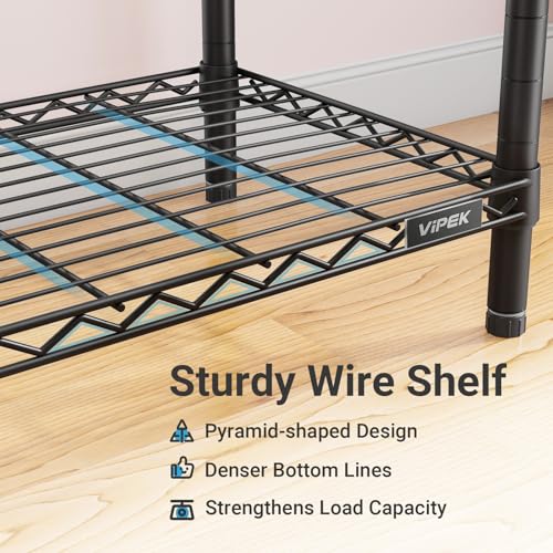 VIPEK V5 Heavy Duty Clothes Rack Black adjustable setup