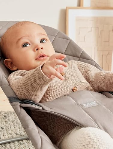 BabyBjörn Bouncer Bliss woven texture detail