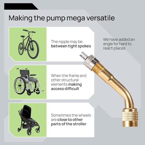 Panaride H-2 bike tire inflator handle