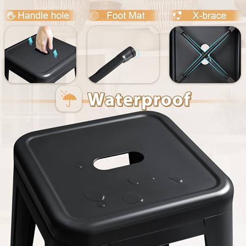 Furmax water-resistant outdoor bar stool