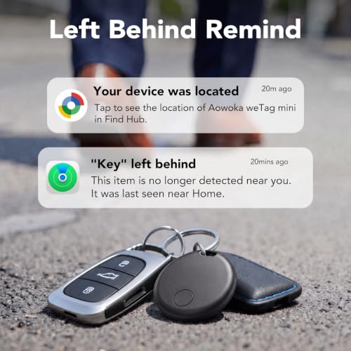 Mini tracker showing compact size for wallets