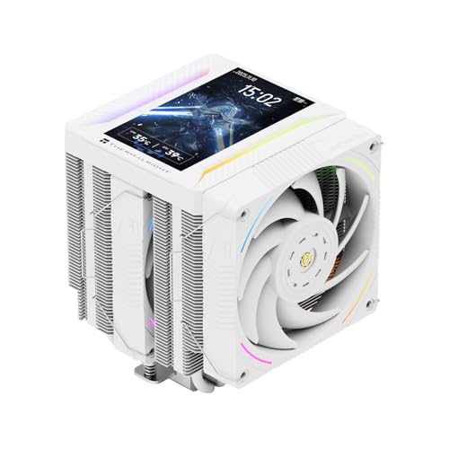 Thermalright Peerless Assassin 120 Vision MAX ARGB White front view