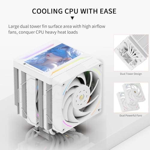 Thermalright Peerless Assassin 120 Vision MAX top IPS screen