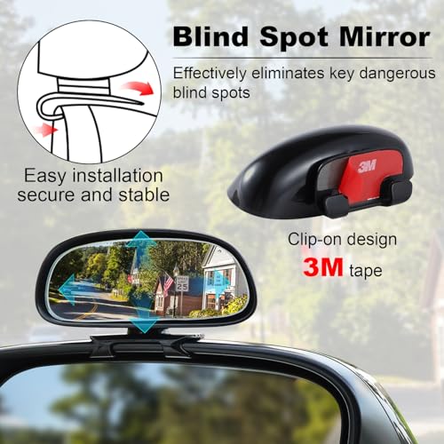 LivTee mirror installed on vehicle side mirror