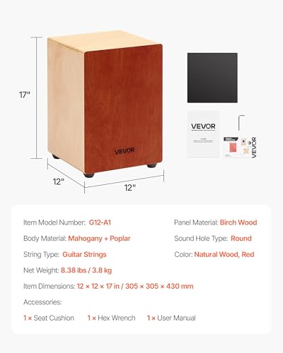 Portable cajon for musical performances