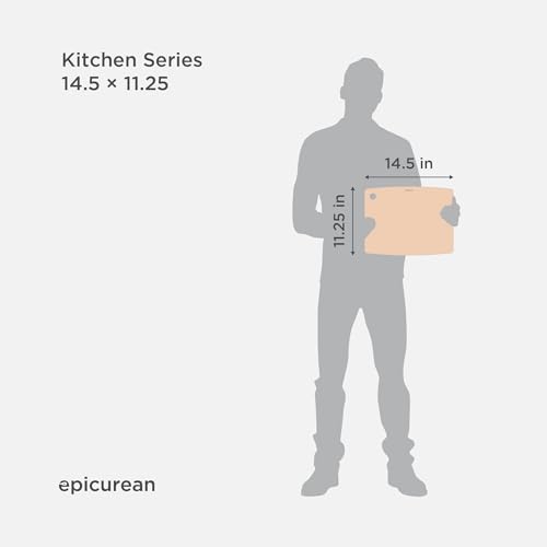 Side profile of the Epicurean kitchen cutting board