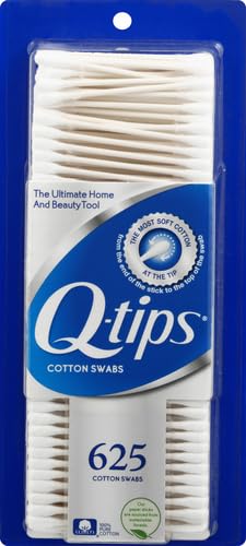Q-tips packaging side view