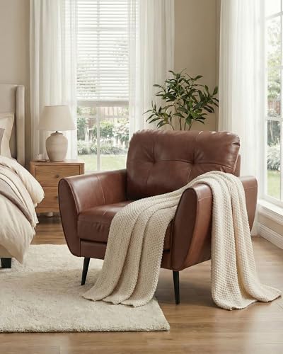 Back view of the TYBOATLE modern arm chair