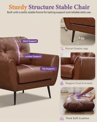 TYBOATLE accent chair in a living room setting