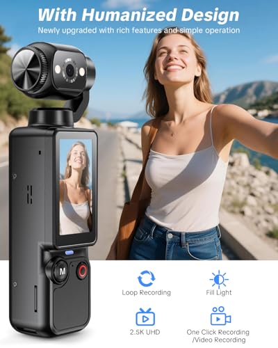 CGXUED G1 handheld camcorder side profile