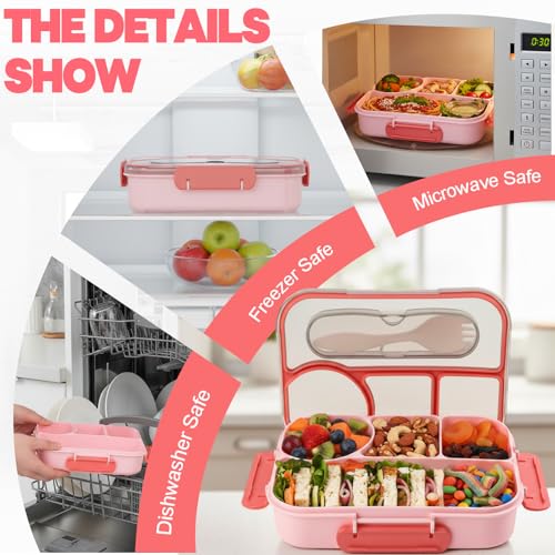 Bento box lid with silicone gasket