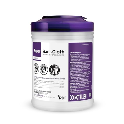 PDI Super Sani-Cloth disinfectant container