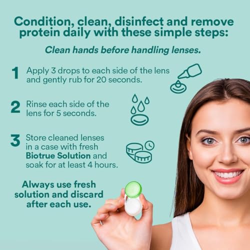 Biotrue 10 fl oz bottle labels