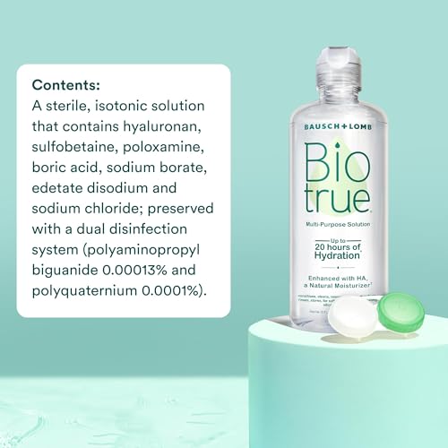 Biotrue solution kit for soft contact lenses