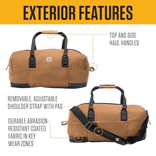 Carhartt 55L Duffel Duravax base detail