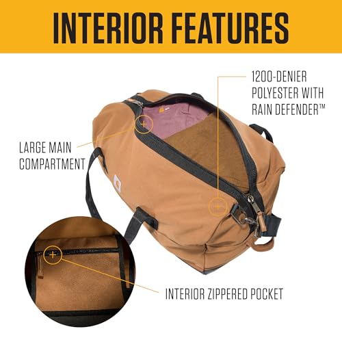 Carhartt Utility Duffel side view