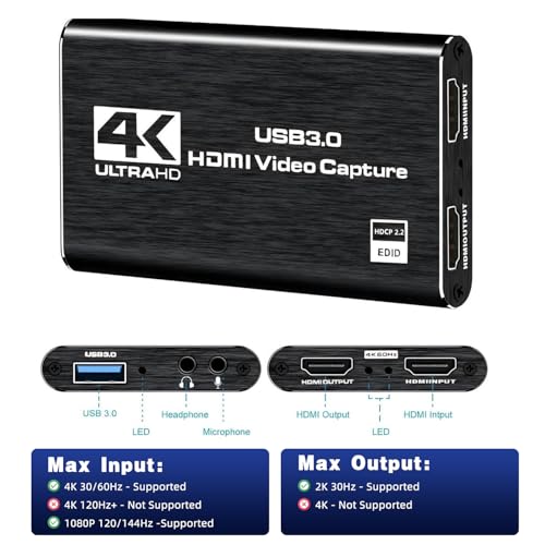 Side profile showing HDMI ports on VIXLW capture device