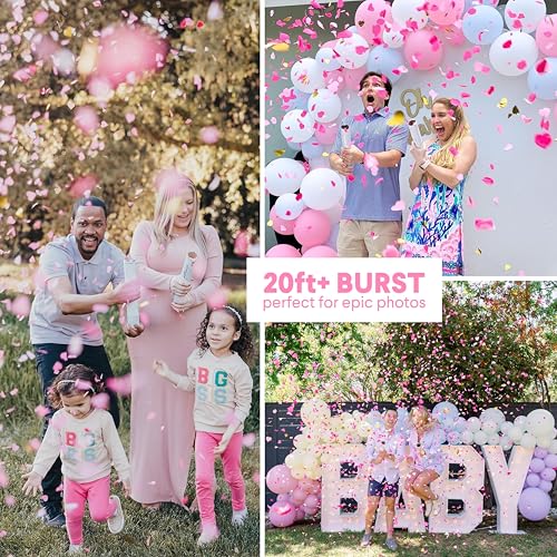 Easy twist mechanism for confetti popper