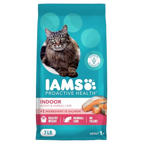 IAMS Proactive Health Indoor Dry Cat Food Salmon 7 lb bag