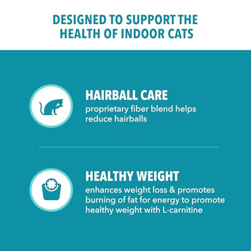 IAMS indoor cat food packaging back details