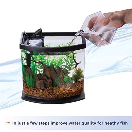 Aqueon 2.5 Gallon aquarium with base
