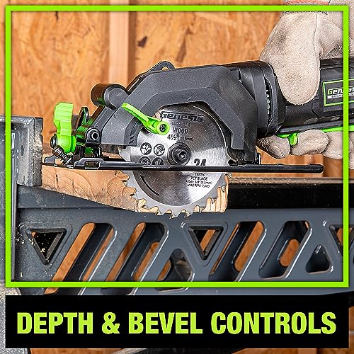 Bevel adjustment knob for circular saw