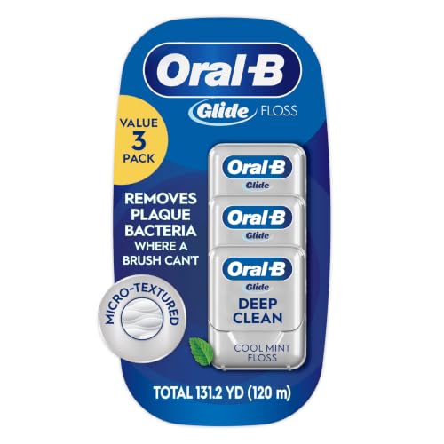 Oral-B Glide Deep Clean 3 pack front view