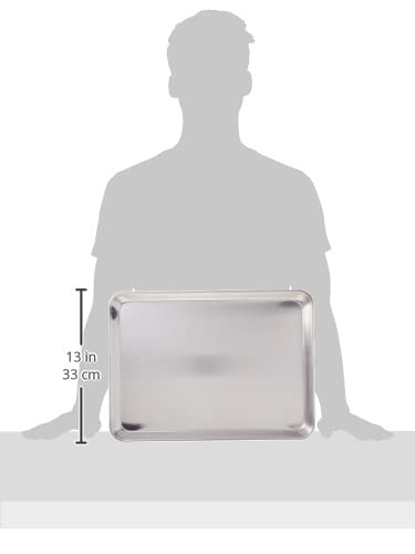 Reinforced rim detail on Winco sheet pan