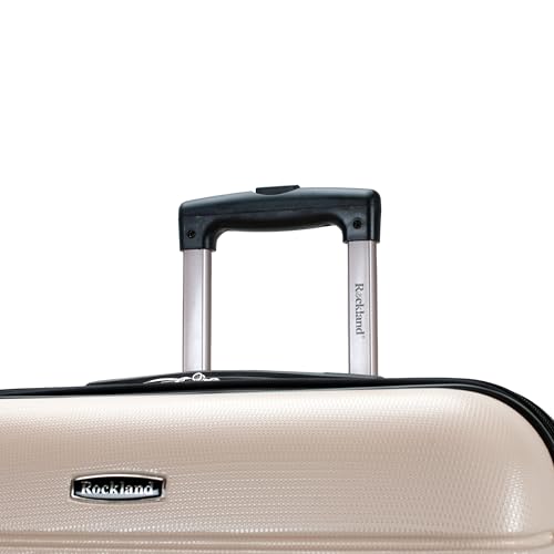 Rockland Melbourne 28 inch luggage side profile