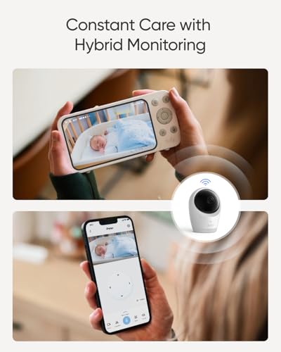 eufy Baby Monitor E21 mounted in nursery