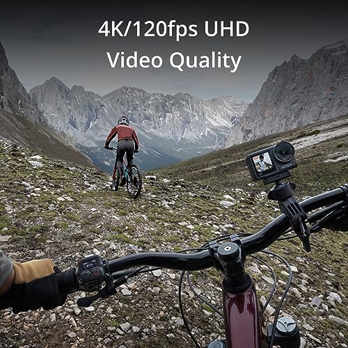 DJI Osmo Action 4 rear touchscreen display