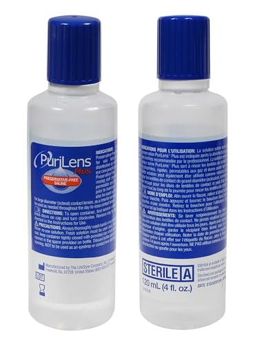 Purilens Plus 4 ounce bottle label
