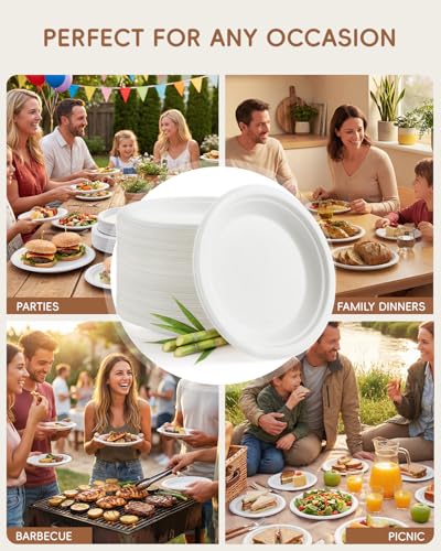 Packaging for Goodluck 10 Inch Compostable Plates