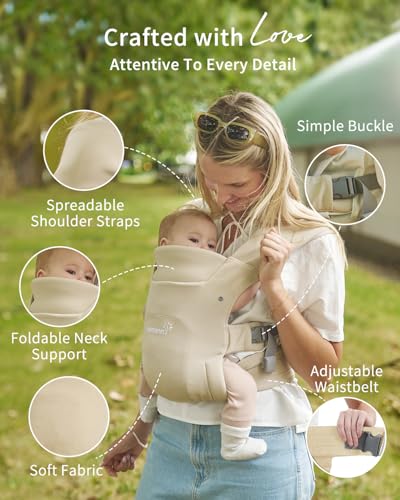 GROWNSY Newborn Carrier M-position seat