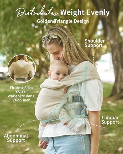 GROWNSY carrier soft fabric texture