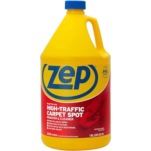 Zep High Traffic Carpet Cleaner 1 Gallon bottle front