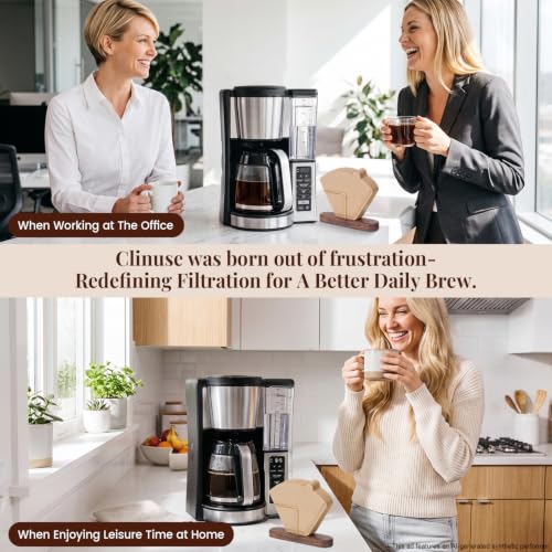 Clinuse #4 coffee filter dimensions