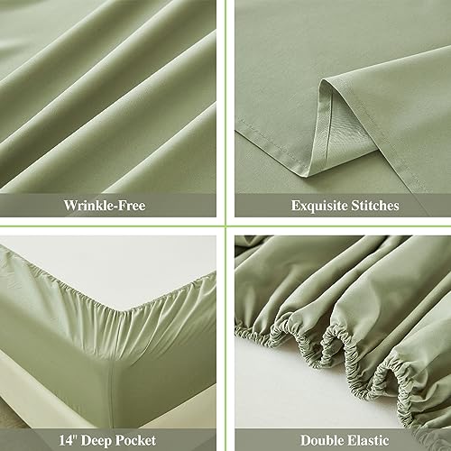 Soft 1800 Series microfiber bedding