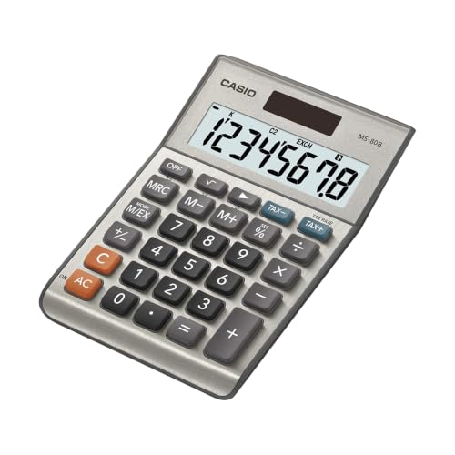 Casio MS-80B Desktop Calculator front view