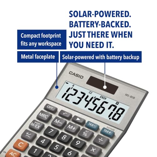 Casio MS-80B desktop placement