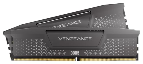 Corsair Vengeance RS DDR5 32GB Gray RAM module with heatsink