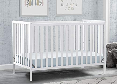 Delta Children Heartland crib safety label detail