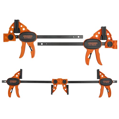 Jorgensen E-Z Hold 6-inch bar clamp four pack
